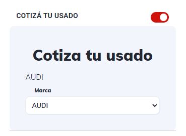 Cotizador de Auto Usados en Córdoba